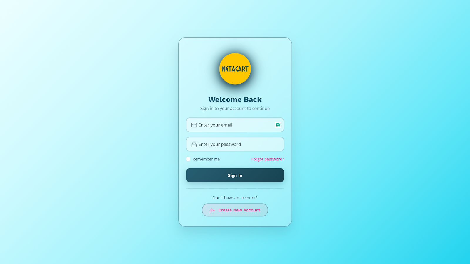 NetaCart- online shopping app